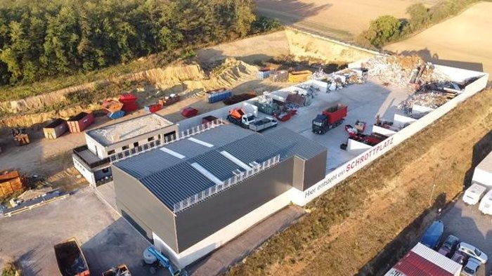Altmetall Tomas Schrottplatz Schrick – 14.000 m²